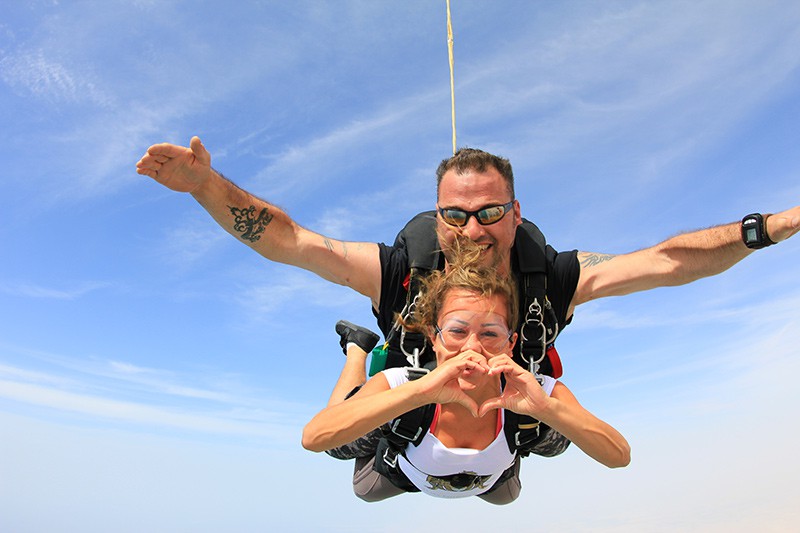 Skydiving